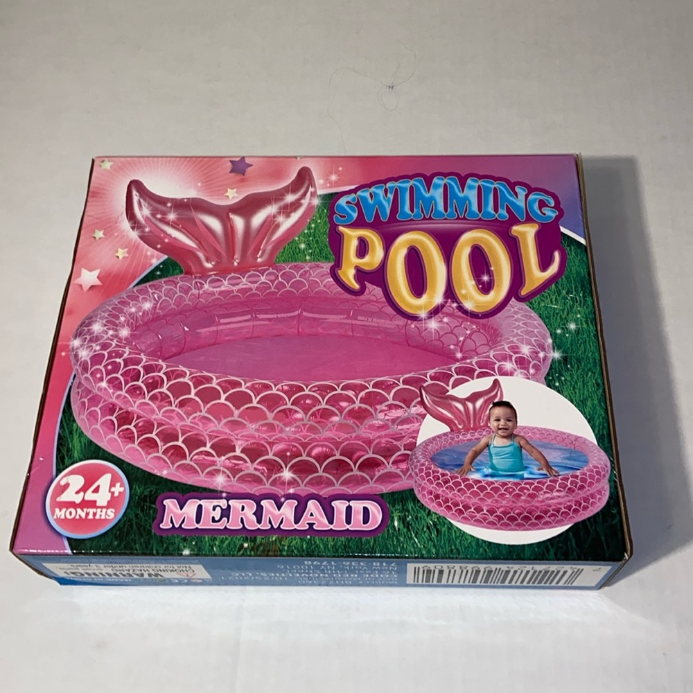 Code Red Novelties Splash Buddies Mermaid Pool Ages 24 Months +